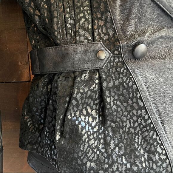 ADLER SOVEREIGN Black Leather 80s CROPPED LEATHER Jacket. - Picture 14 of 15